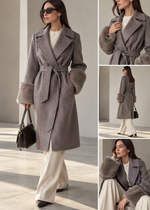 Кашемировое пальто MaxMara, S/M оригинал
