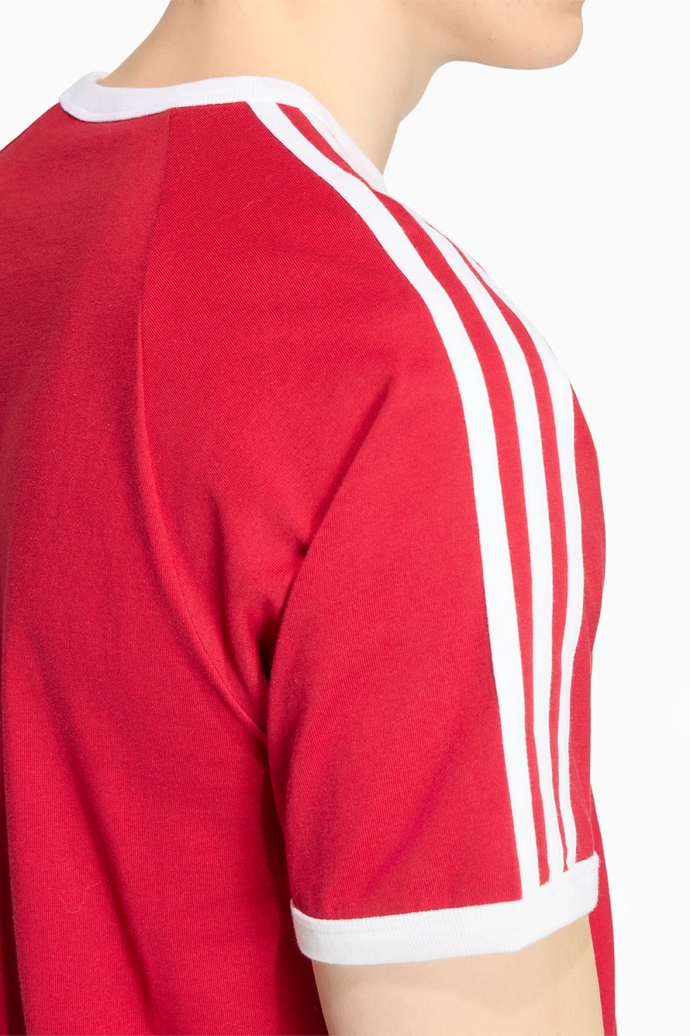 Футболка adidas Originals 3-Stripes - красный