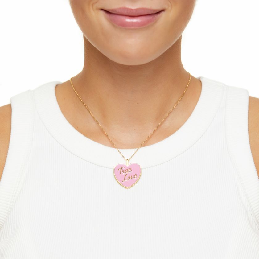 Колье Настоящая Любовь – Розовое