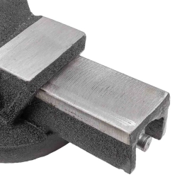 Тиски стальные с наковальней 5''(125мм) FORSTIME FT-6540205