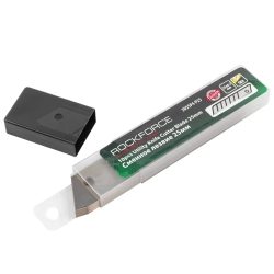 Набор лезвий сменных 25мм, 10пр., в пластиковом футляре RockForce##Rock FORCE RF-5055P4-P25