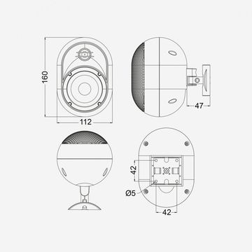AUDIOPHONY JAVA315W трансляционная АС, 100Вт, динамик 5 дюймов