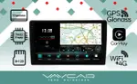 Магнитола для Volkswagen Touran 2003-2010 - Vaycar VA81U-08367-2K на Android 13, Быстрая, 2K QLED, CarPlay, 4G SIM-слот