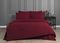Постельное белье TIAMO красный - чёрный сатин deluxe TIVOLYO HOME Турция
