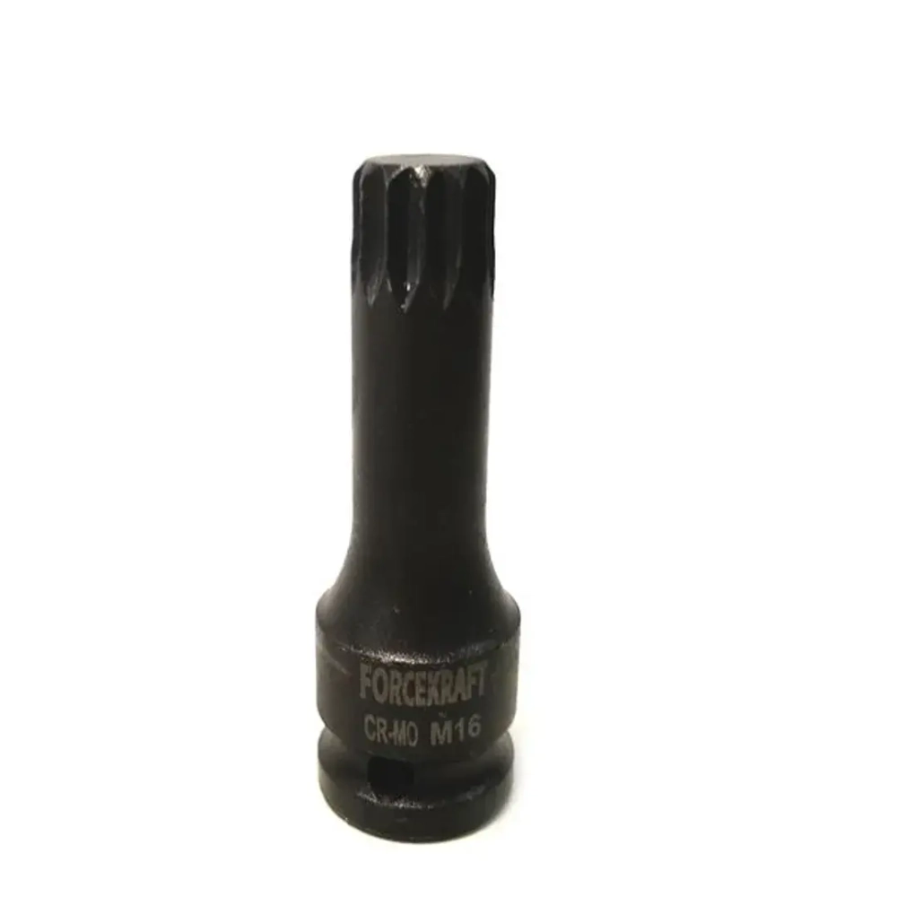 Головка-бита SPLINE ударная M14,1/2'' FORCEKRAFT FK-24807814MPB