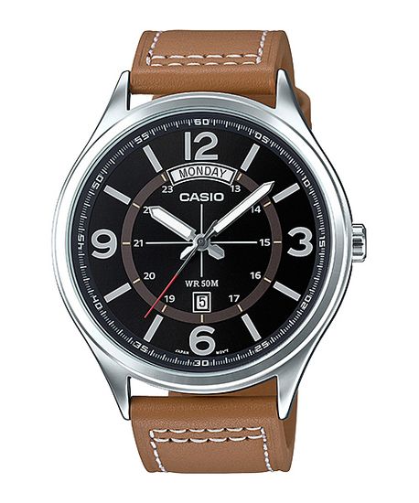 Мужские японские наручные часы Casio MTP-E129L-5AVDF