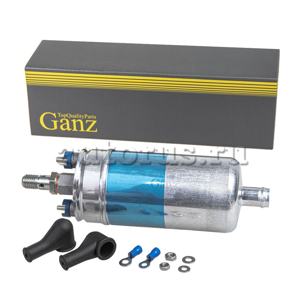 Насос топливный AUDI 80 88-89, AUDI 90 87-91, MERCEDES-BENZ 190 (W201) E 2.3 86-93; 3 BAR, >= L/H GANZ GIG20047