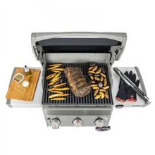 Газовый гриль Weber Genesis II Е-310 GBS, 3 горелки, чёрный