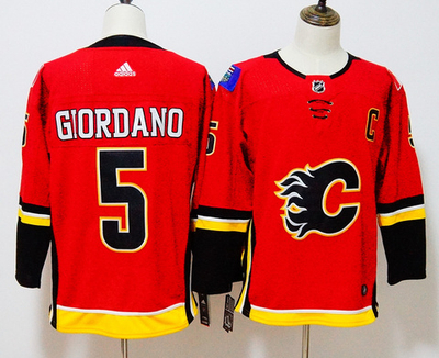 Хоккейное NHL джерси Марка Джиордано - Calgary Flames