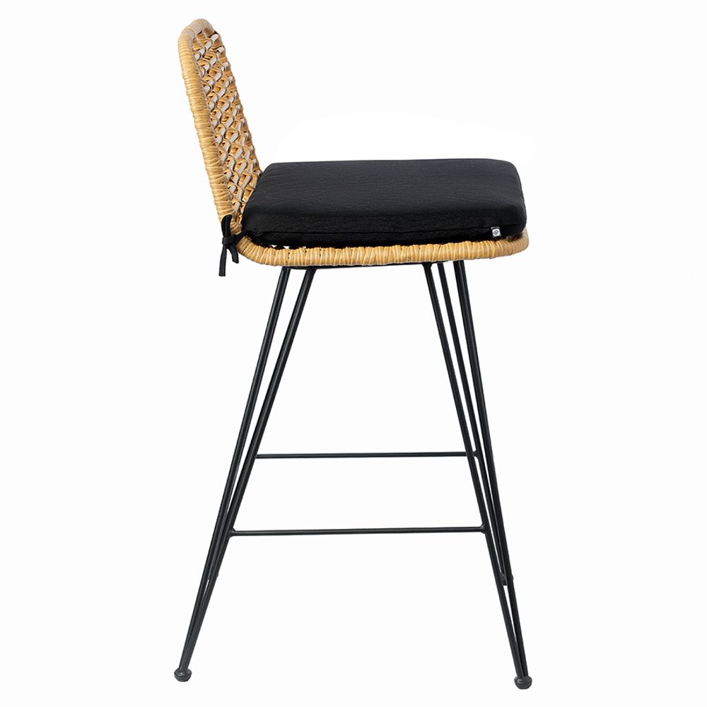 Стул полубарный Vetle Flat, ротанг