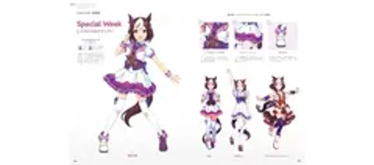 Артбук Umamusume Pretty Derby Artworks, Vol. 1 (на японском языке)