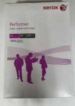 Бумага офисная А4, 80 г/м2, 500 л., марка С, XEROX PERFORMER, Россия, 146% (CIE), 003R90649