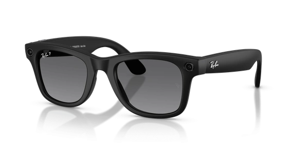 Умные очки Ray-Ban Meta Wayfarer Gen 2 (RW4012) Matte Black/Graphite Polarized S53 T155
