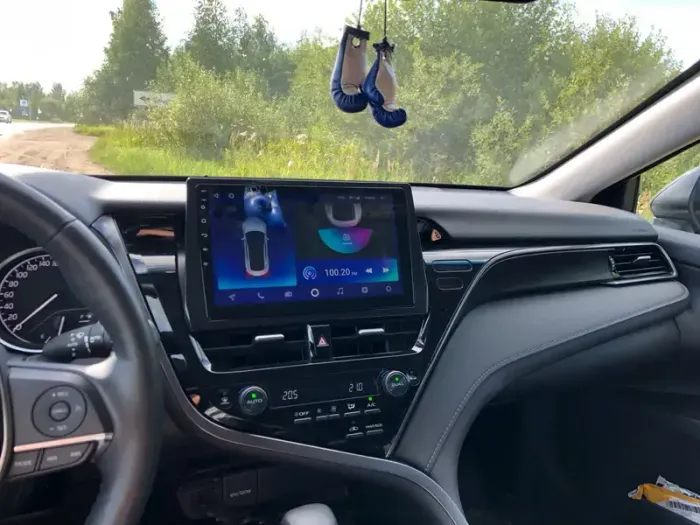 Магнитола для Toyota Camry 70 (75) 2021-2023 - Parafar PF464UHD на Android 13, Быстрая, QLED, CarPlay, 4G SIM-слот