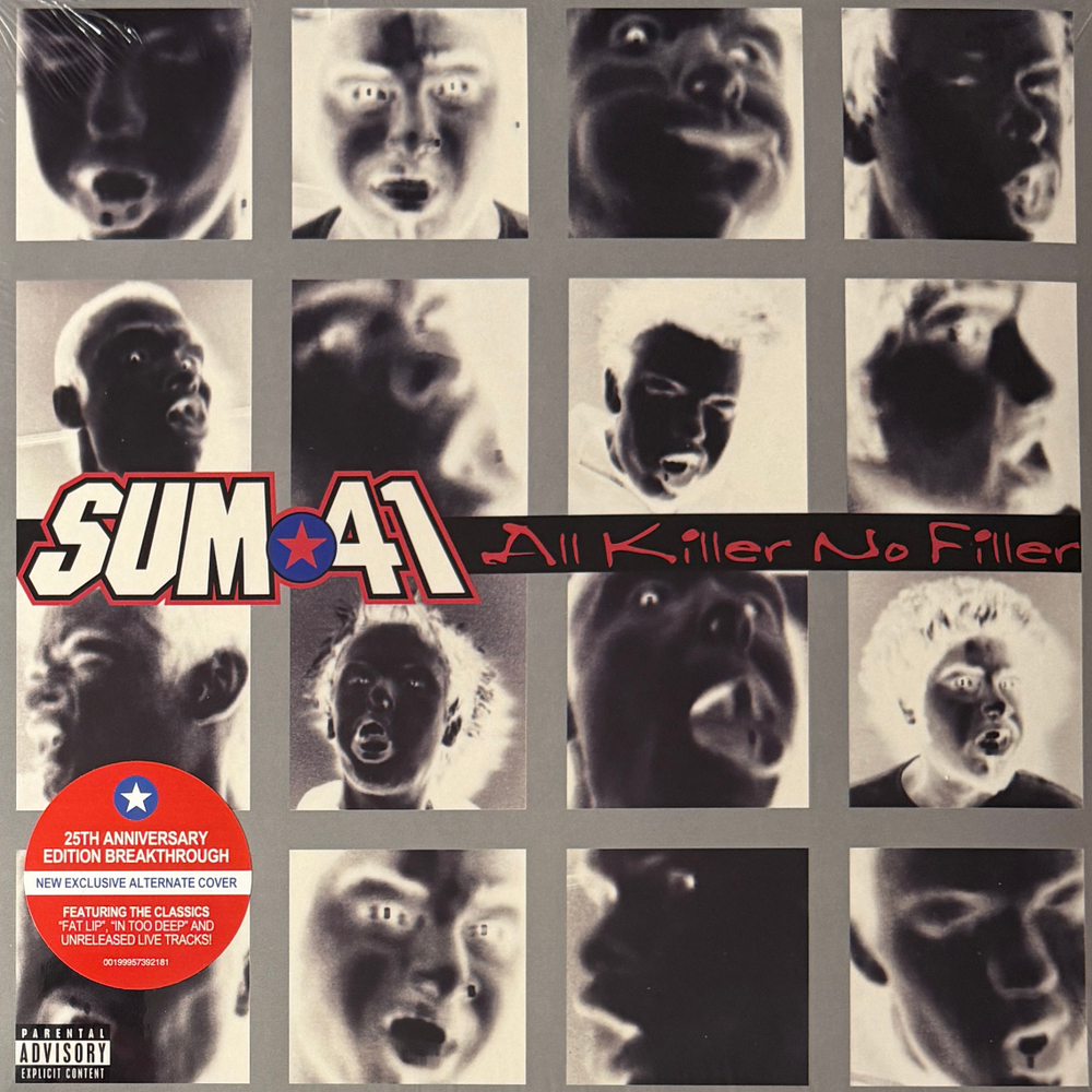 Sum 41 ‎– All Killer No Filler 2LP (Европа 2026г.) Т