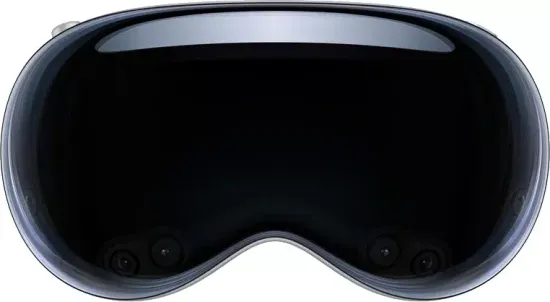 Очки виртуальной реальности Apple Vision Pro, 256 ГБ, серебристый/белый