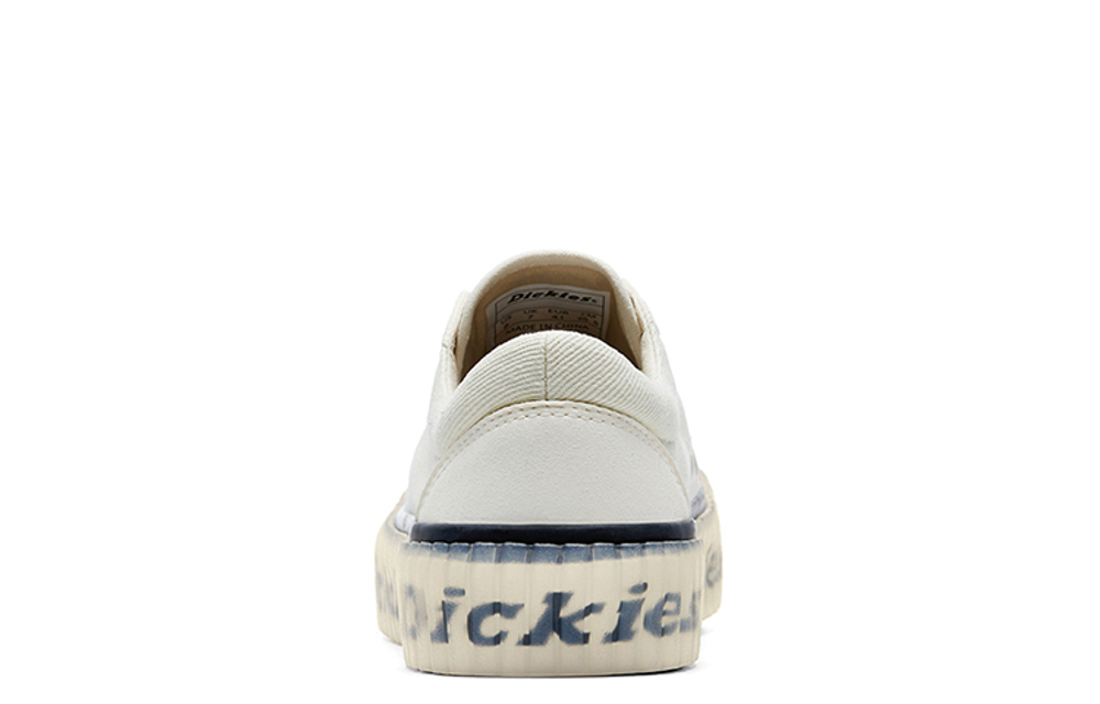 Dickies Print Abrasion Resistant Low top Canvas Shoes Unisex Beige
