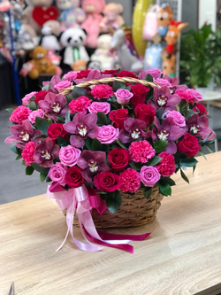 Корзины с цветами