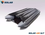 Лодка надувная моторная solar-430 super jet tunnel