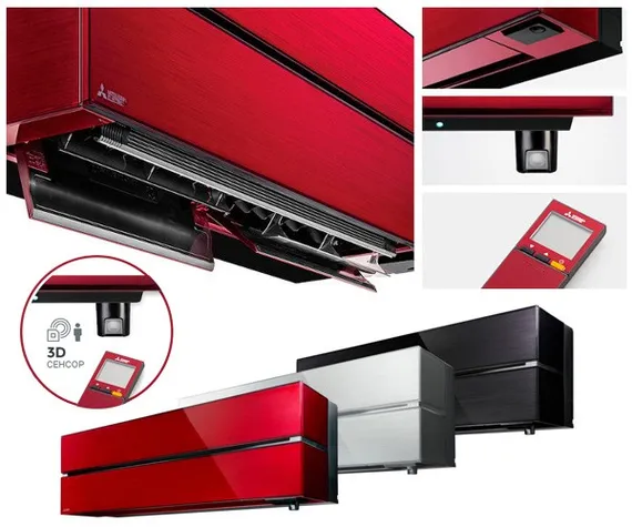 Мульти сплит-система Mitsubishi Electric 2 x MSZ-LN25VG2R / MXZ-2F42VF