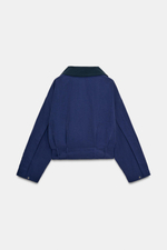 УКОРОЧЕННАЯ КУРТКА С ПОЯСОМ — ZW COLLECTION — ZARA