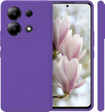 Мягкий Soft Touch чехол из силикона для XIAOMI REDMI NOTE 13 4G (не 5G,PRO!) с бархатной подкладкой