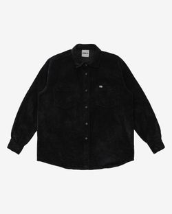 Рубашка SS24 Velvet Dyed черная
