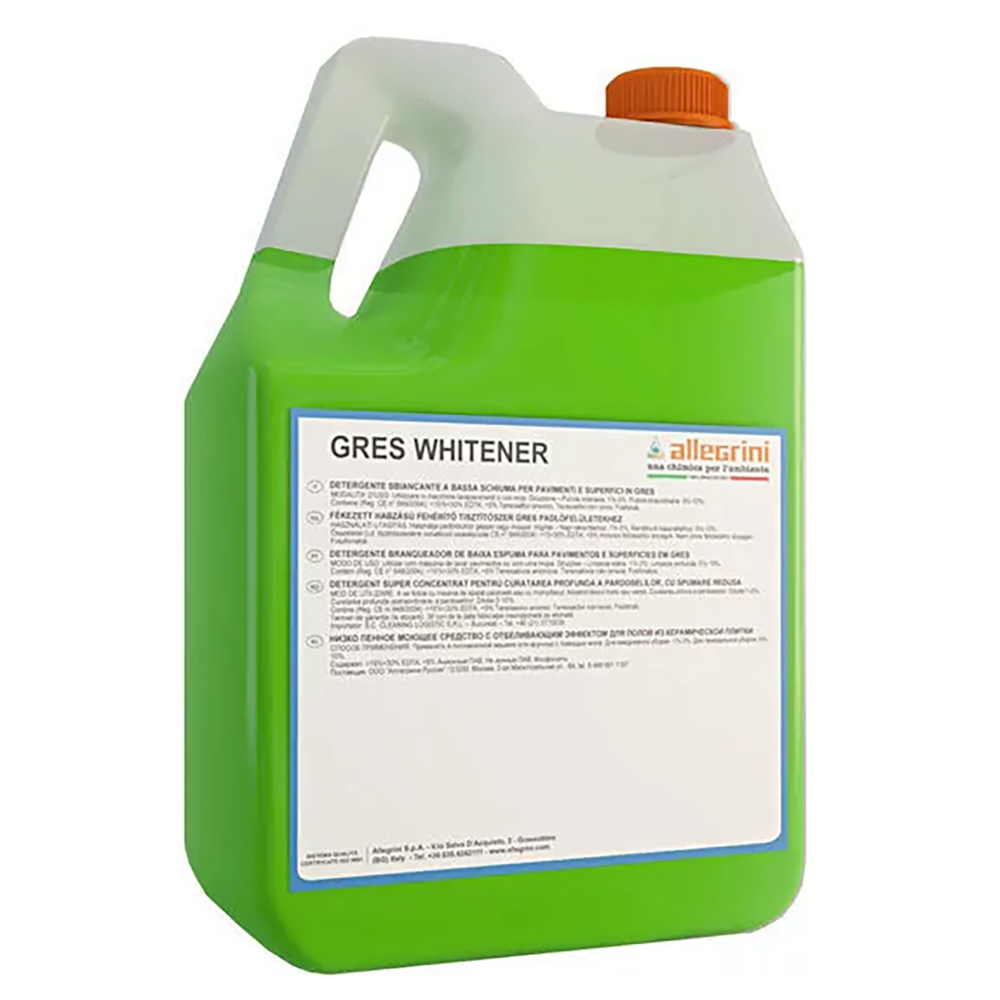 Gres Whitener Средство для мытья и обезжиривания полов с отбеливающим эффектом 6 кг