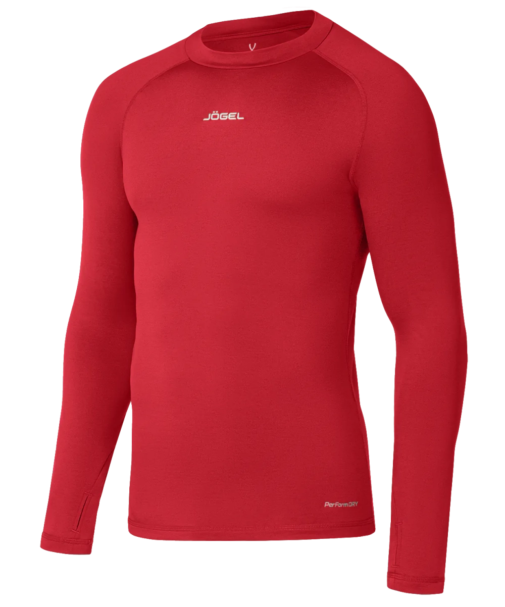 Джемпер компрессионный утепленный CAMP PerFormDRY Baselayer Top Warm, красный
