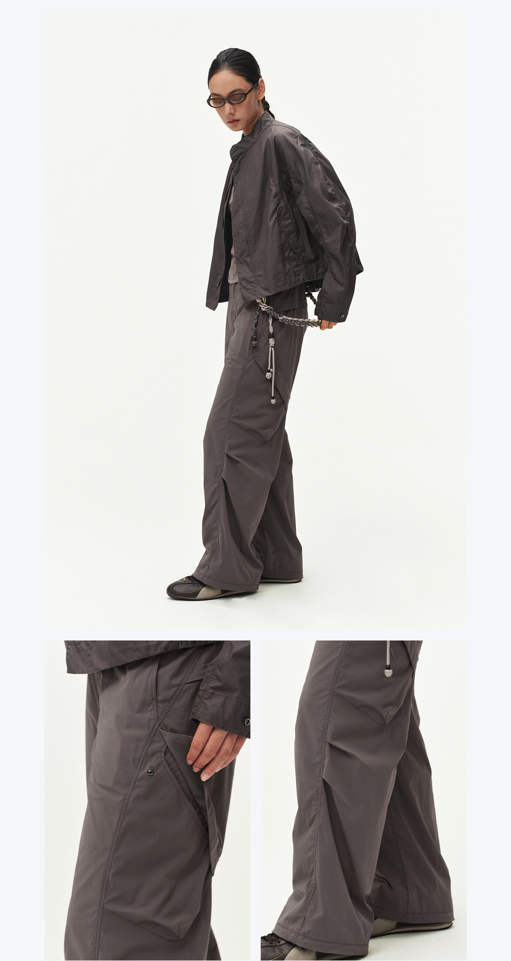 WMNS Штаны Nothomme BlueMonte Cargo Fleece коричневый