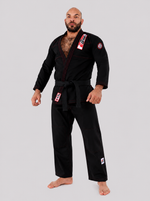 Кимоно BJJ бразильское джиу-джитсу ESKHATA  черный