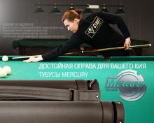 Тубус на 1 кий Меркури-PRO без кармана (коричневый)