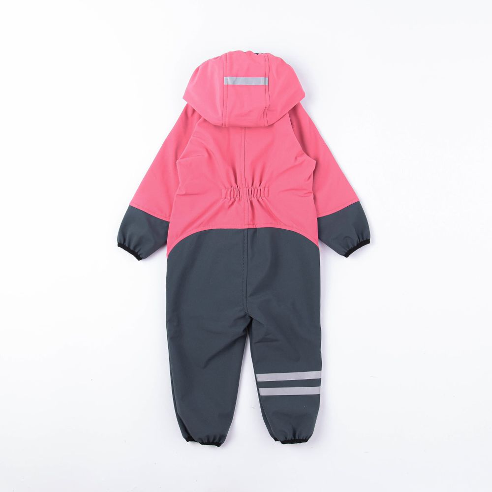 Комбинезон Softshell демисезонный "Яркий коралл"