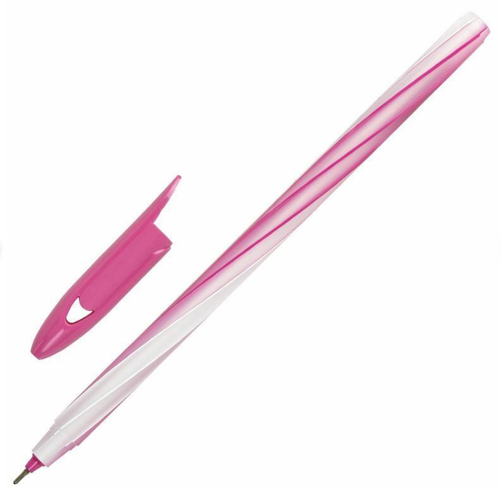 Ручка шариковая 0,6мм,синяя "CANDY PASTEL"(STAFF)