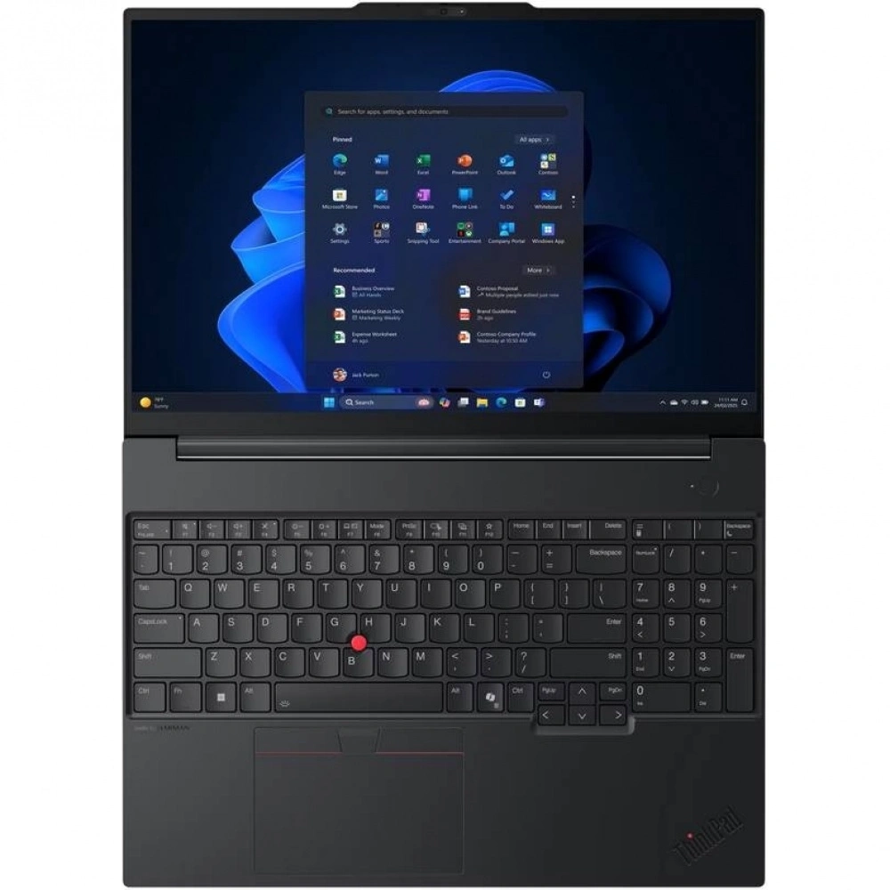 Ноутбук Lenovo ThinkPad E16 G3 16" IPS Core 5 210H 16Gb/512Gb SSD черный (21TF004RFW)