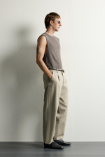 ТРИКОТАЖНЫЙ ТОП RELAXED FIT — ZARA