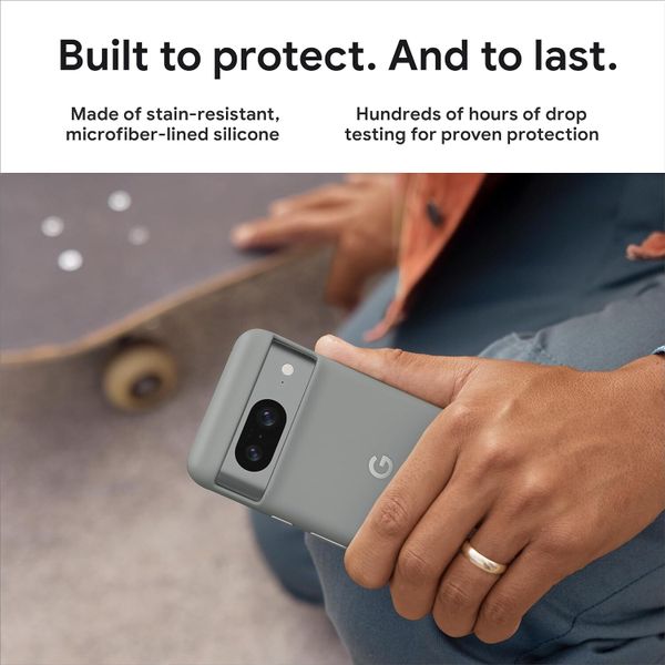 Чехол Google Pixel 8 Protective Stain-Resistant Silicone Case (Hazel)