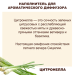 ЦИТРОНЕЛЛА - Наполнитель для ароматического диффузора