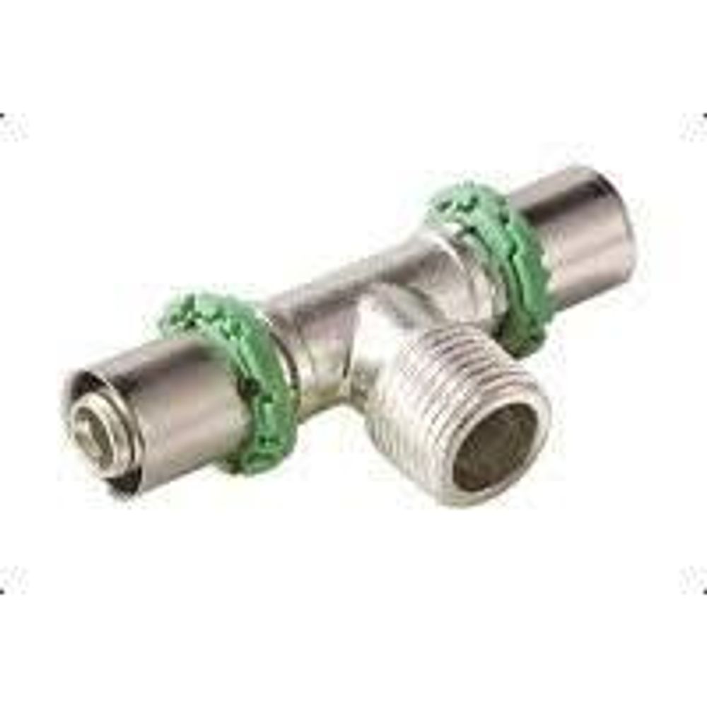 Тройник 20х3/4"х20 НР пресс Comap