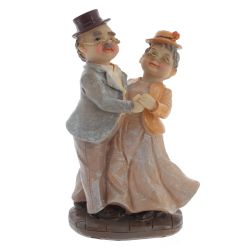 GAEM Фигурка декоративная "Бабушка с дедушкой", L11 W7 H18 см