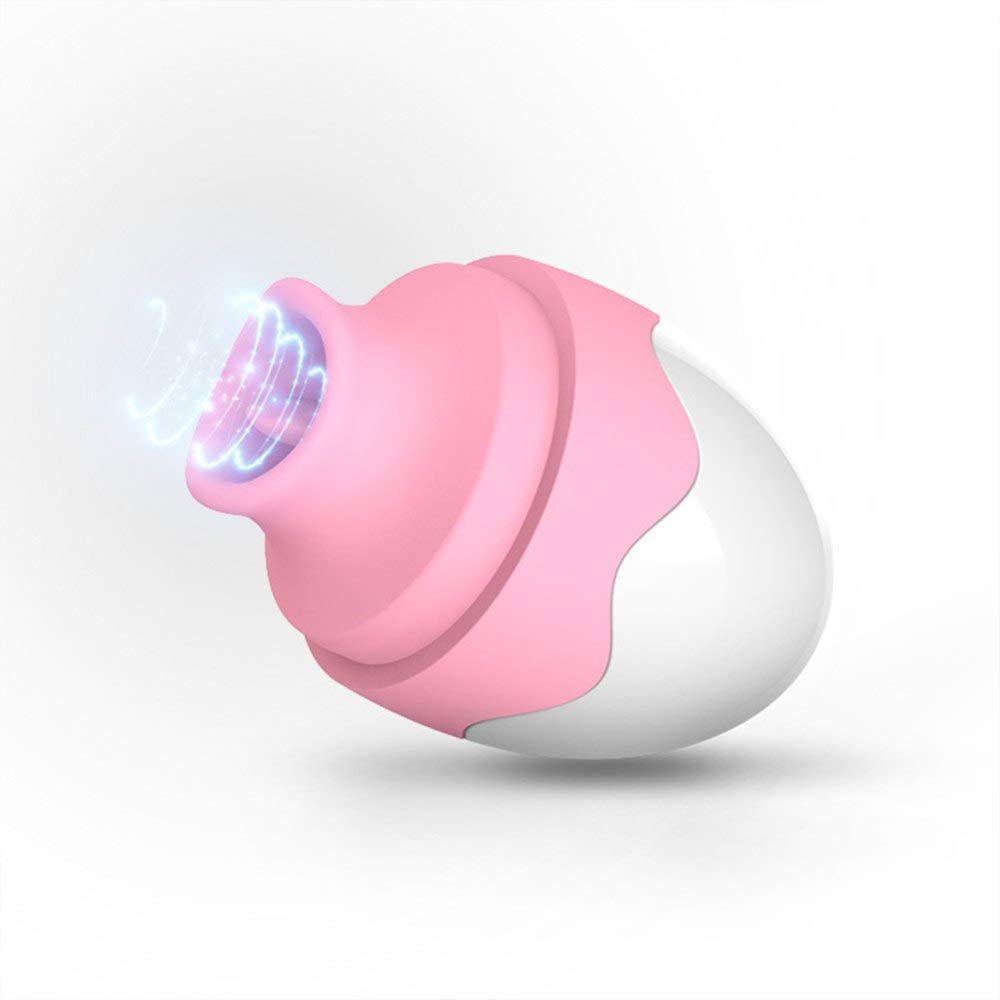 Розово-белый клиторальный стимулятор Sex Massager (Цвет: розовый с белым)