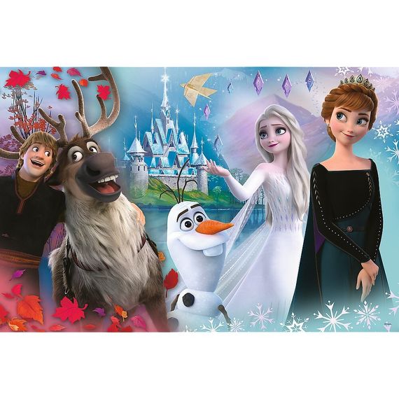 Puzzle - "104 XL" - The world of Anna and Elsa is fun / Disney Frozen