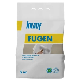 Шпатлевка гипсовая универсальная КНАУФ Фуген ( Knauf FUGEN ) 5кг