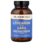 Dr. Mercola, L-теанин с ГАМК, 180 капсул