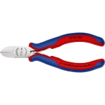 Кусачки боковые для электроники 130 мм Knipex 77 22 130