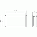 Гибкая вставка FKr 800x500