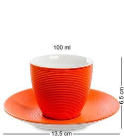 Love Drinks FD-17 Кофейный н-р на 2 перс «Колумбия для двоих» оранж