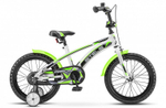 Велосипед Stels Arrow 16",цвет Белый/Зелёный