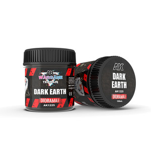 Текстурная паста AK Interactive Terrains Dark Earth 100 ml