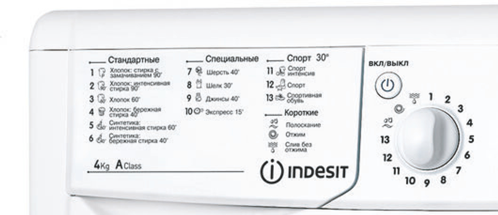 Стиральная машина Indesit IWUB 4085 (CIS)
